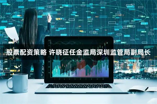 股票配资策略 许晓征任金监局深圳监管局副局长